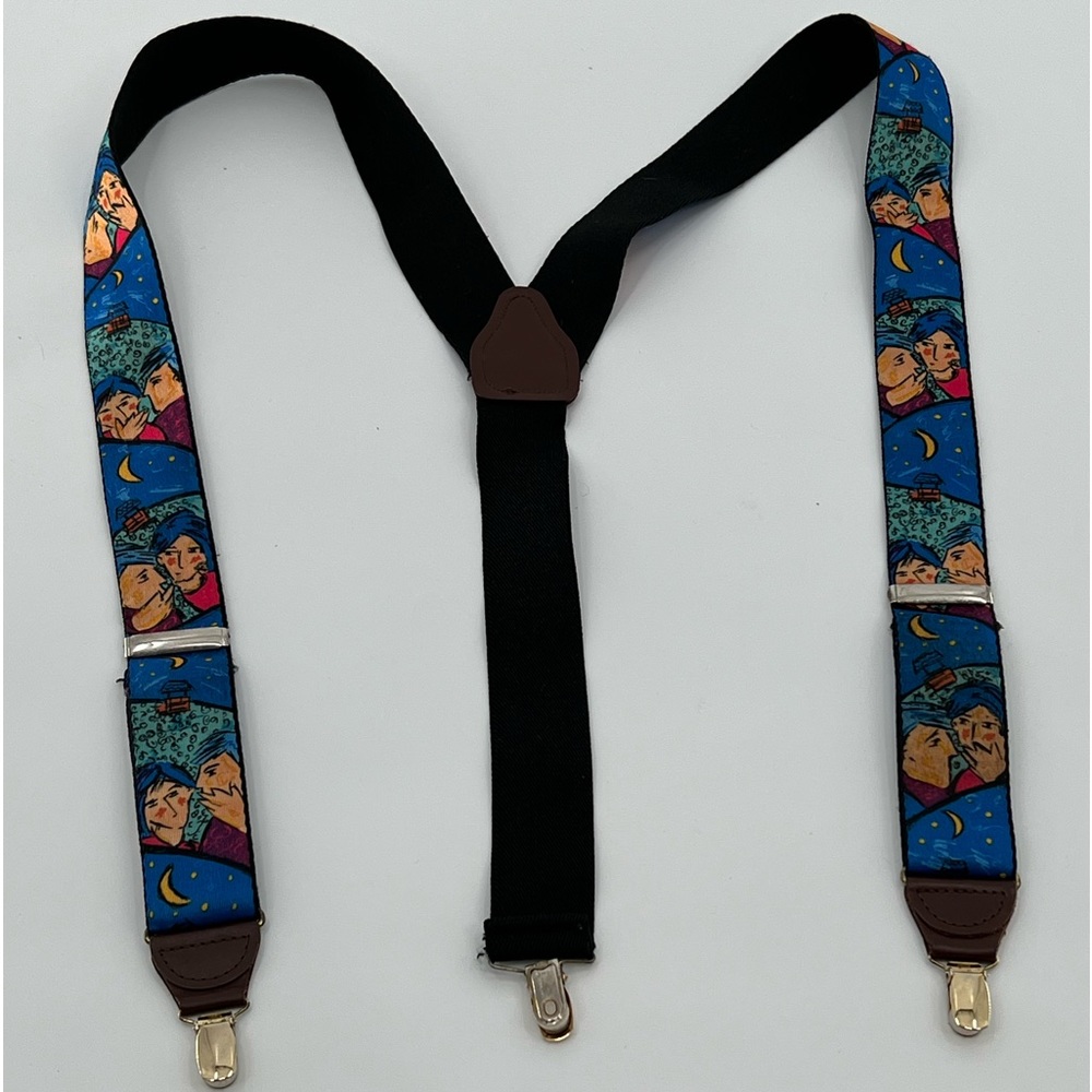 Vintage 90’s The Beatles Do you want to know a secret Suspenders‎